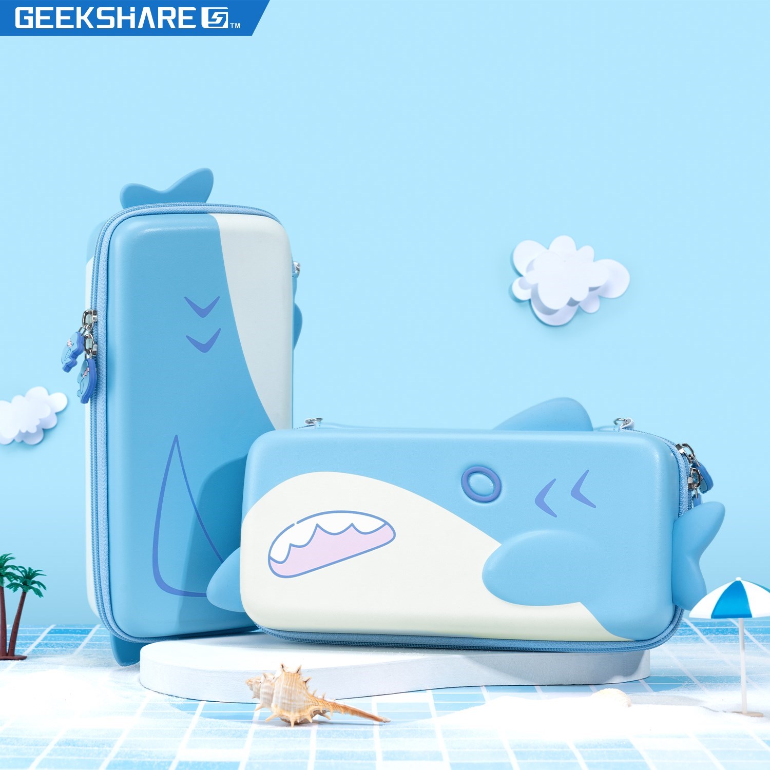 Geekshareニンテンドースイッチキャリングケースサメパ - Party Games Switch 1 のレビューと価格