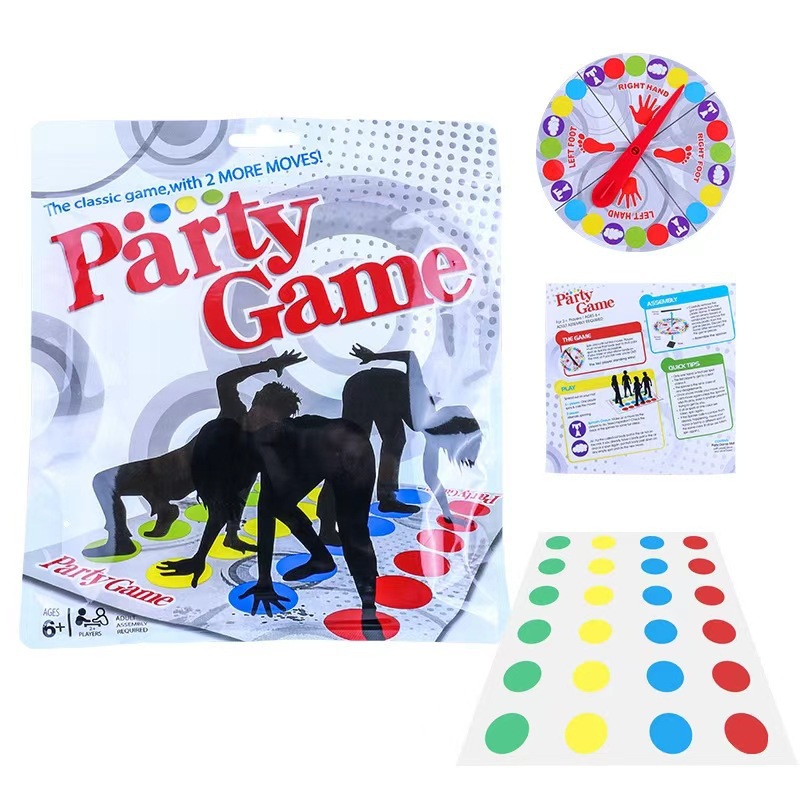 ツイスターパーティーゲーム - 家族向け屋内外ボディツイスト - Party Games Adults Indoor のレビューと価格