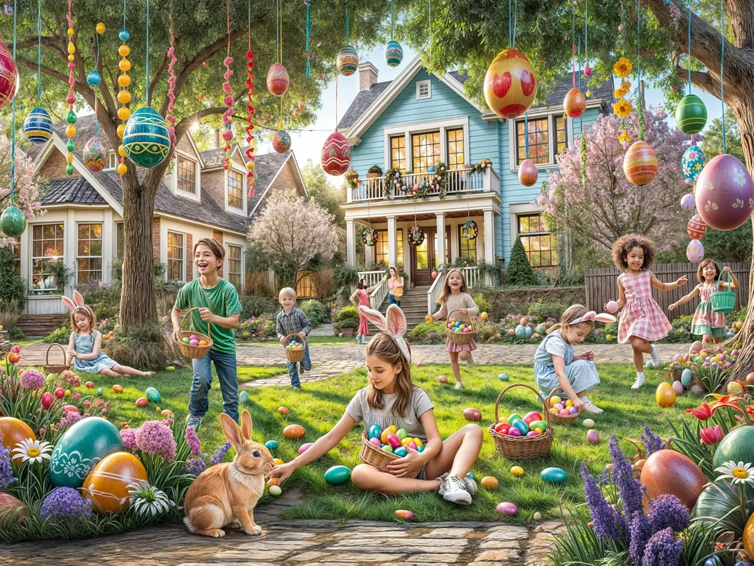 ハッピーイースター 1000/520/120 ピース ジグソ - Party Games Easter For Family のレビューと価格