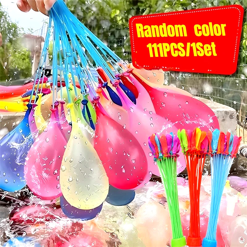 111個/1セット クイックフィル水風船 夏の水爆弾 プール - Party Games Bomb のレビューと価格