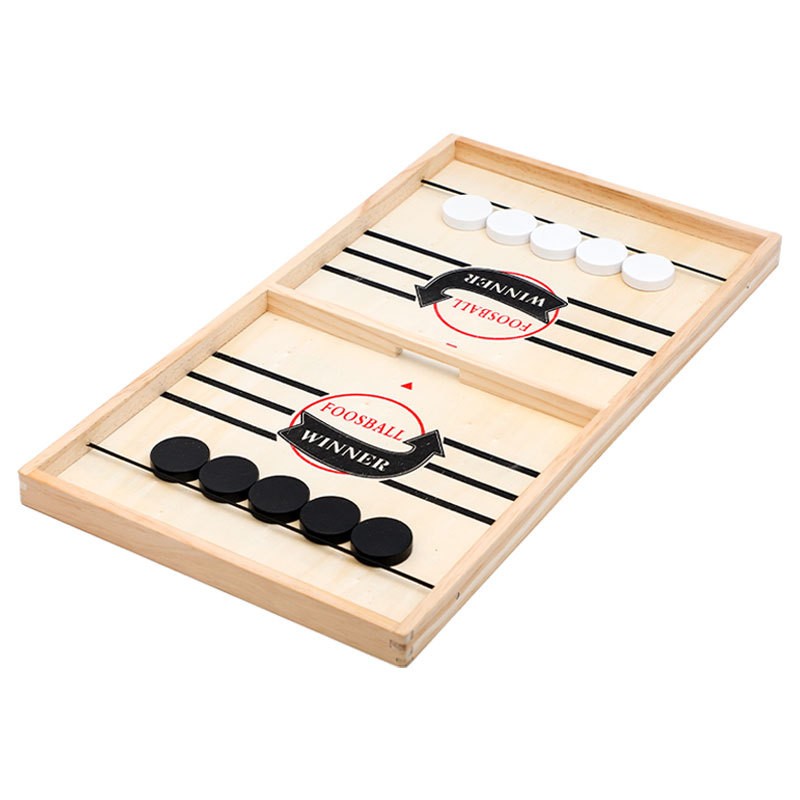 2in1木製アイスホッケー＆チェスボードゲーム 大型サイズ  - Party Games Board Game のレビューと価格