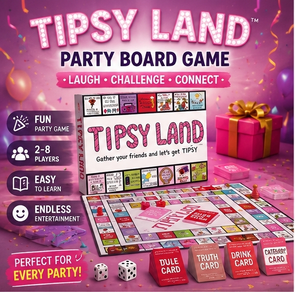 Party Games App - ティプシーランドのパーティーギフト、ボードゲーム、友達と楽しむ飲み会ゲーム