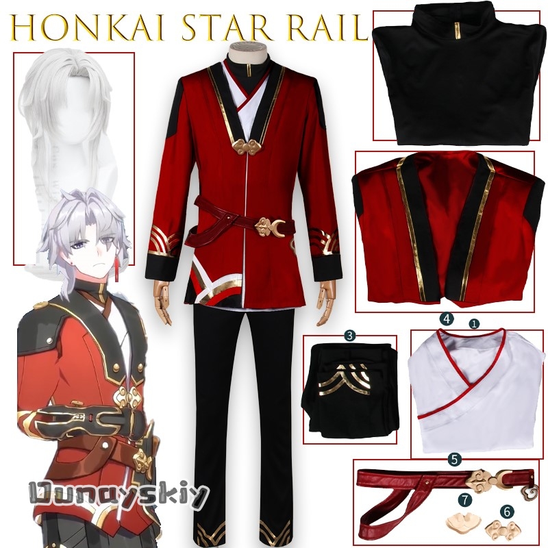 BHonkai Star Rail 英星作業服コスプレ衣装  - Party Games Free Online のレビューと価格