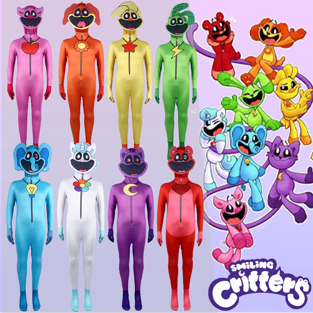 Party Games Animals - ハロウィン タイトワンピース 動物ゲームタイム レディースコスチューム タイトフィットジャンプスーツ フェスティバルパーティーテーマ衣装