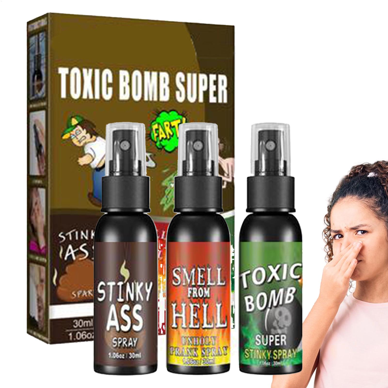 売れ筋おならスプレー 臭い爆弾 いたずら液 ジョーク用 超臭 - Party Games Bomb のレビューと価格