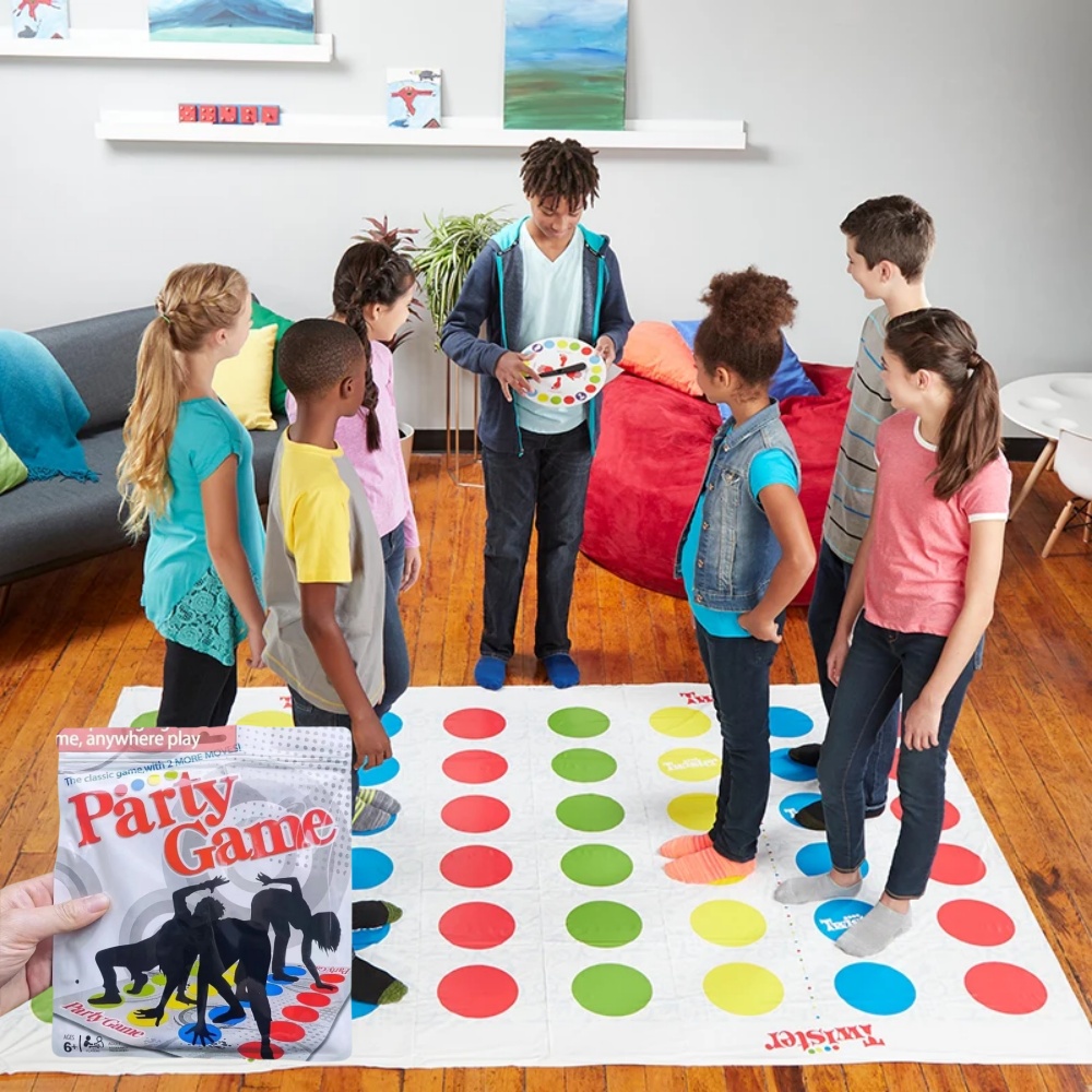 ツイスターパーティーゲーム - 家族向け屋内外ボディツイスト - Party Games Animals のレビューと価格