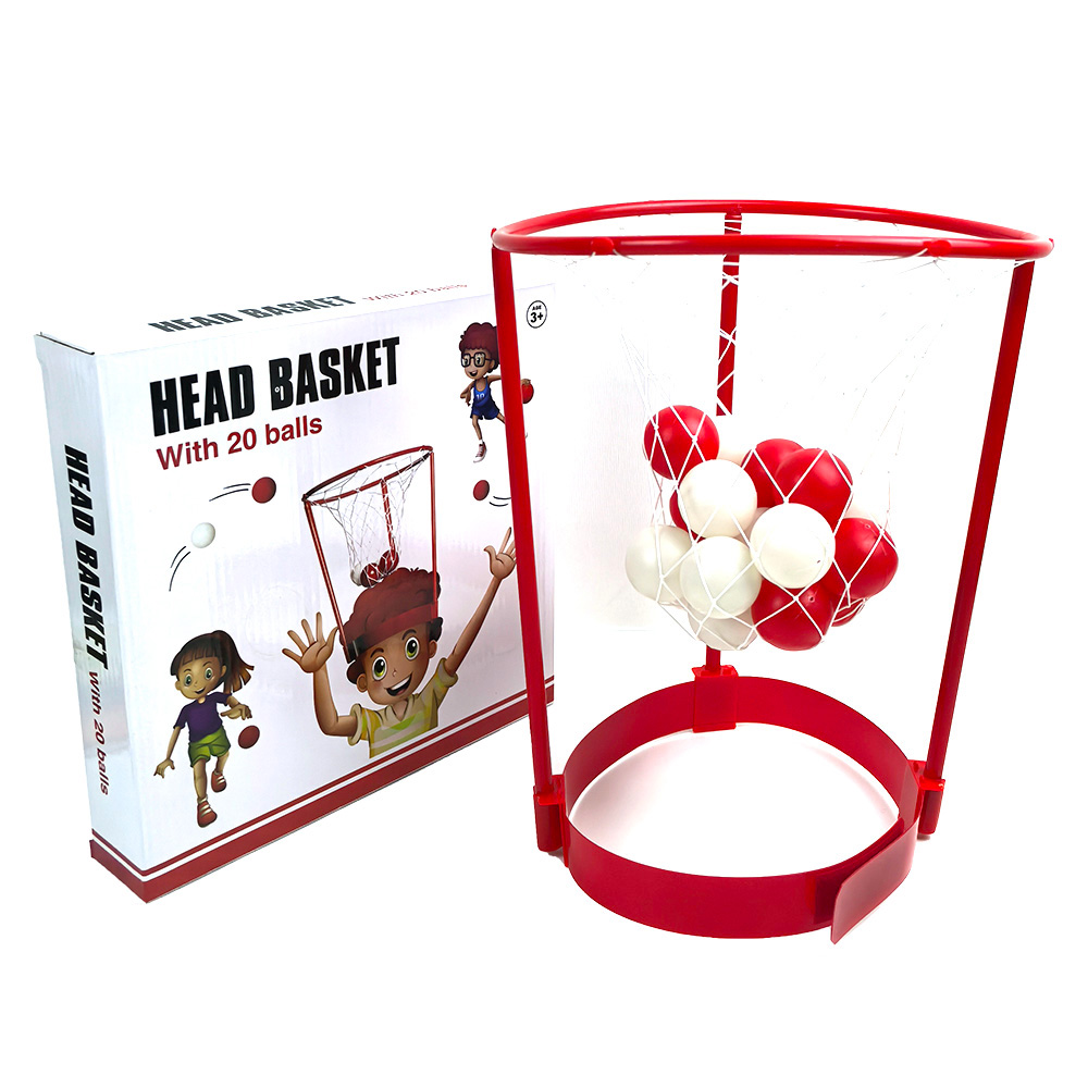1 セットヘッドフープバスケットボール子供大人カーニバルゲー - Party Games Adults Indoor のレビューと価格