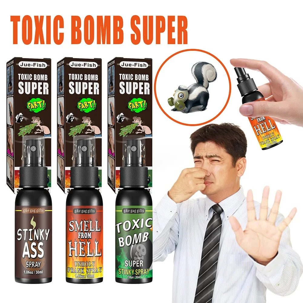 30ml おならスプレー ジョークスプレー 悪臭スプレー パ - Party Games Bomb のレビューと価格