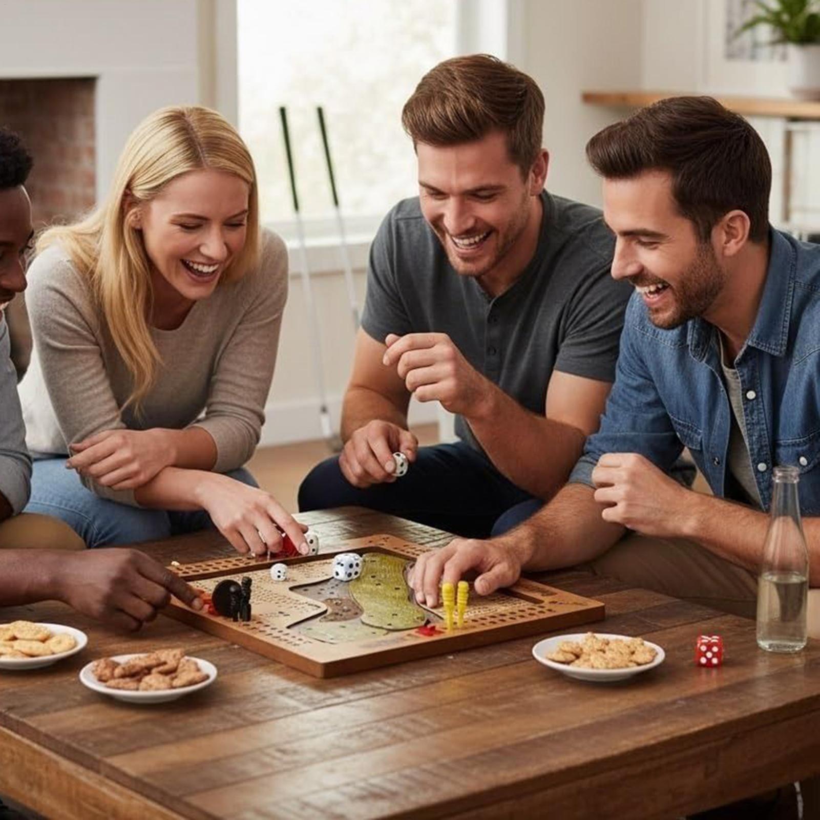 ゴルフダイスゲーム 木製 挑戦的なゴルフおもちゃ パーティー - Party Games Adults Indoor のレビューと価格