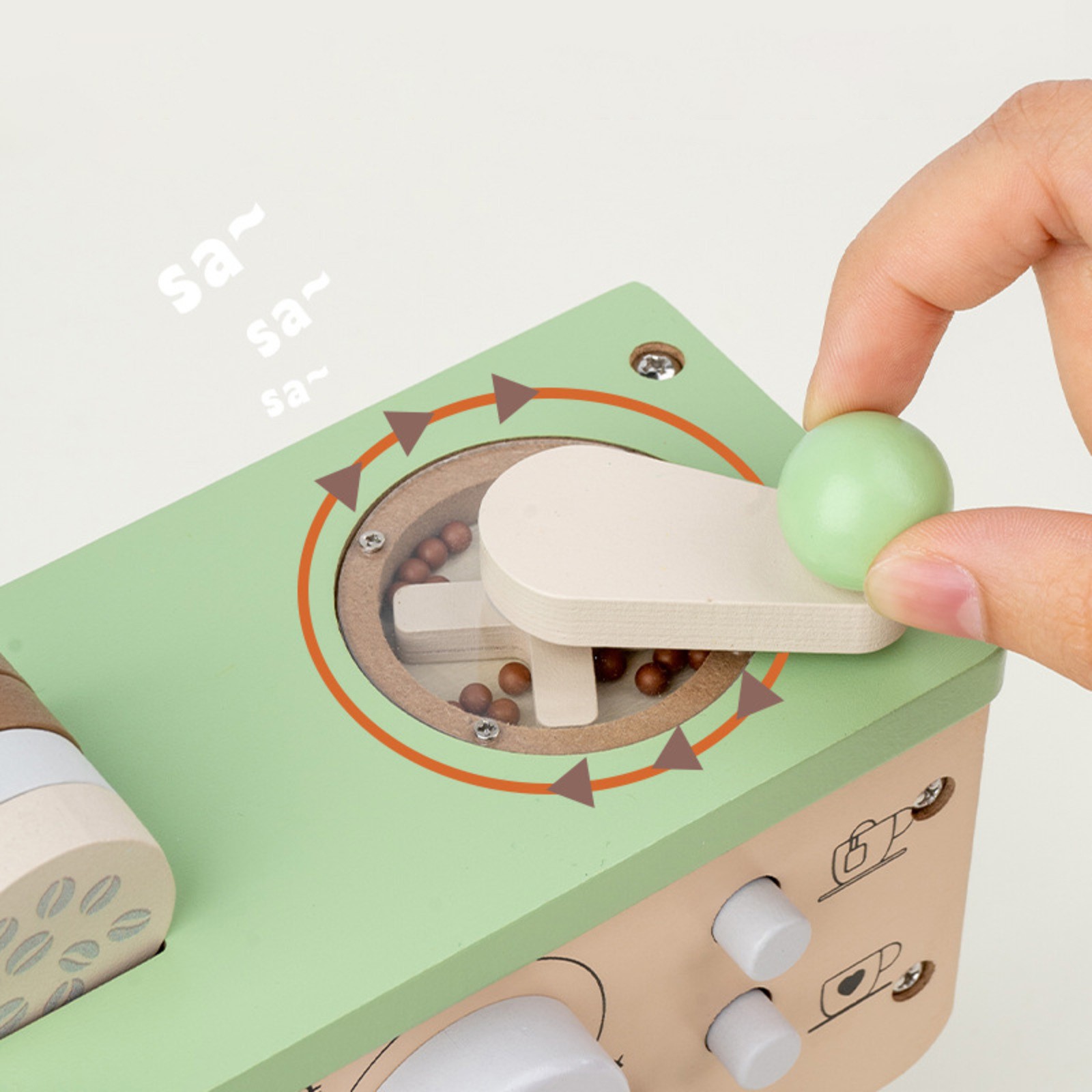ままごと木のおもちゃミニシミュレーションコーヒーマシンの形子 - Party Games Easter For Family のレビューと価格