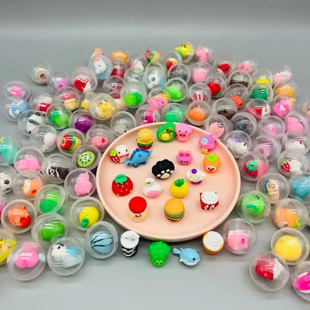 30個入り 32mm 透明卵殻型ミックスおもちゃ 子供誕生日 - Party Games Children のレビューと価格