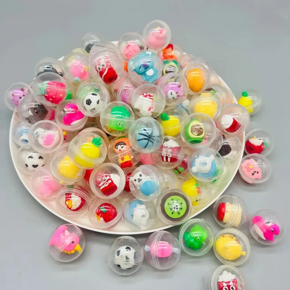 30個入り 32mm 透明卵殻型ミックスおもちゃ 子供誕生日 - Party Games Children のレビューと価格