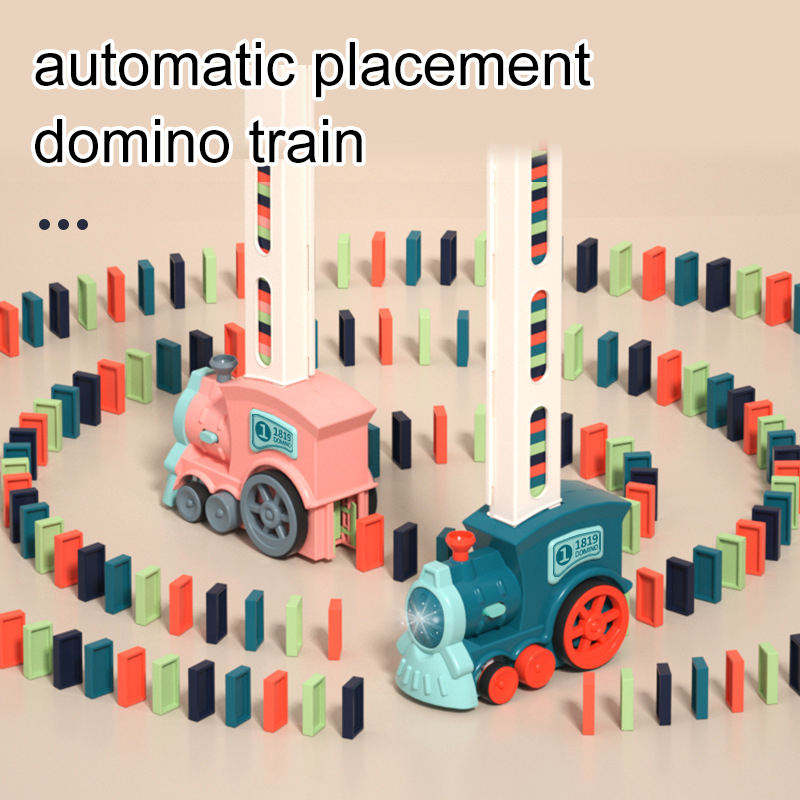 屋内ドミノ列車自動カードランチャー電動バイラルSTEMおもち - Party Games Phone のレビューと価格