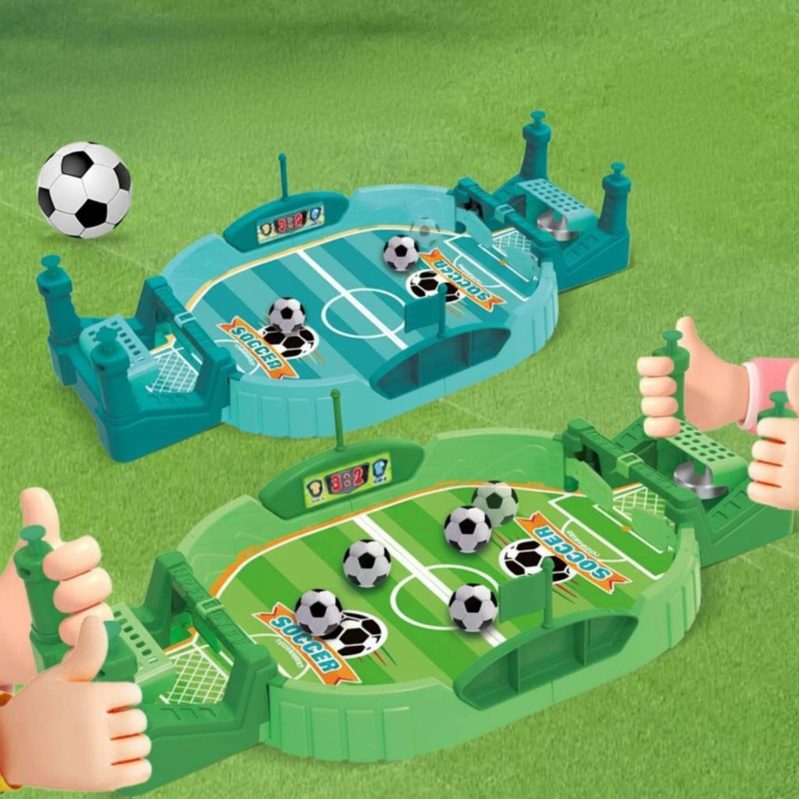 2人対戦サッカーおもちゃ、手と目の協調性を向上させるミニフッ - Party Games Children のレビューと価格