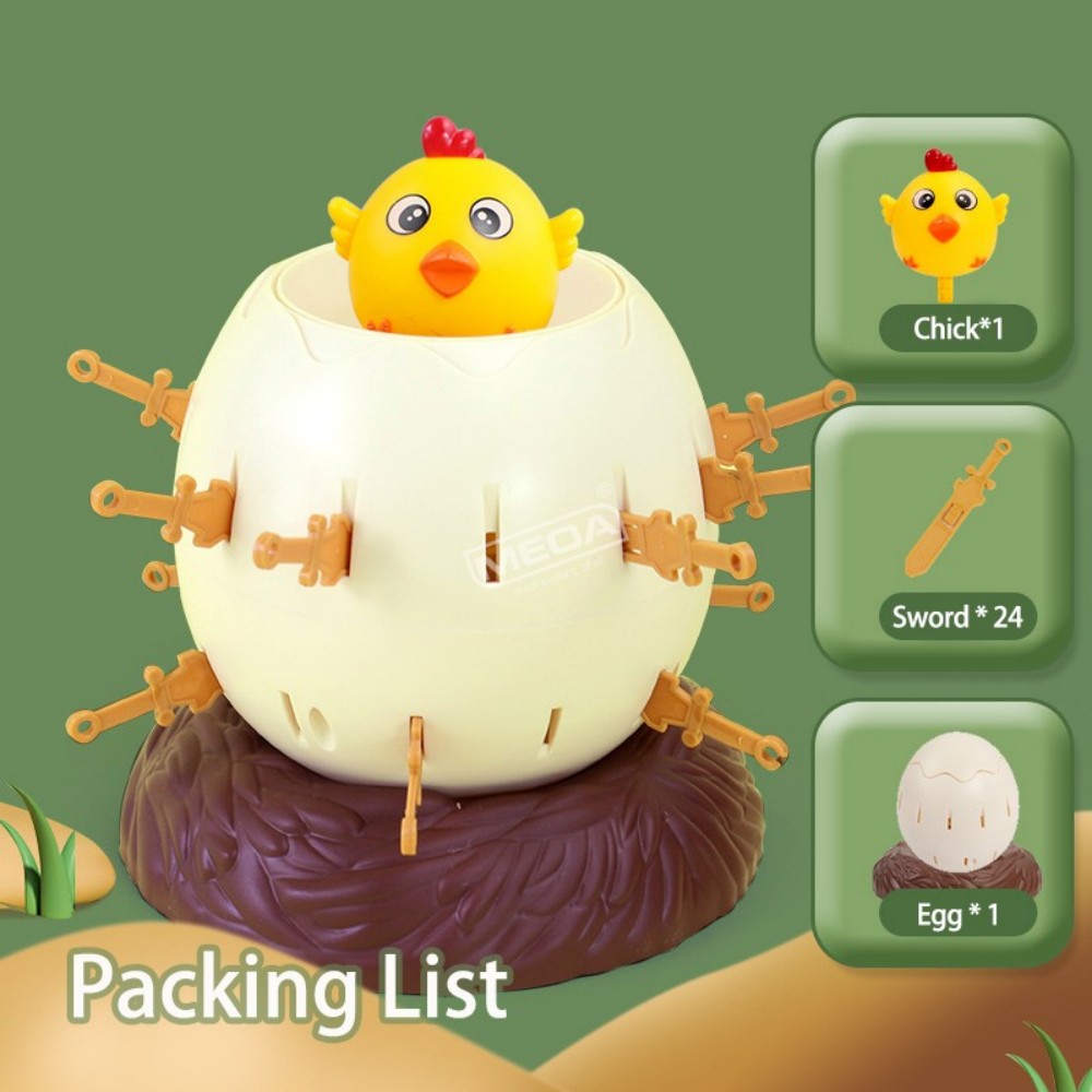 ポップアップチキンエッグバレルゲーム 面白い剣刺しボードゲー - Party Games Easter For Family のレビューと価格