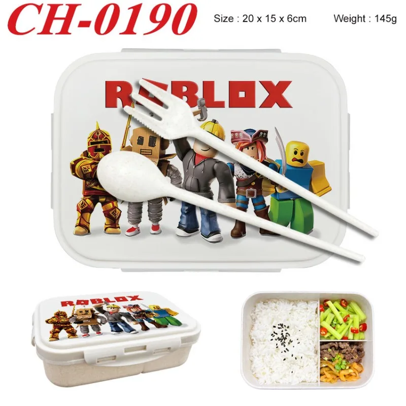Robloxの弁当箱、ゲームフィギュアプリント入りランチボッ - Party Games Box のレビューと価格