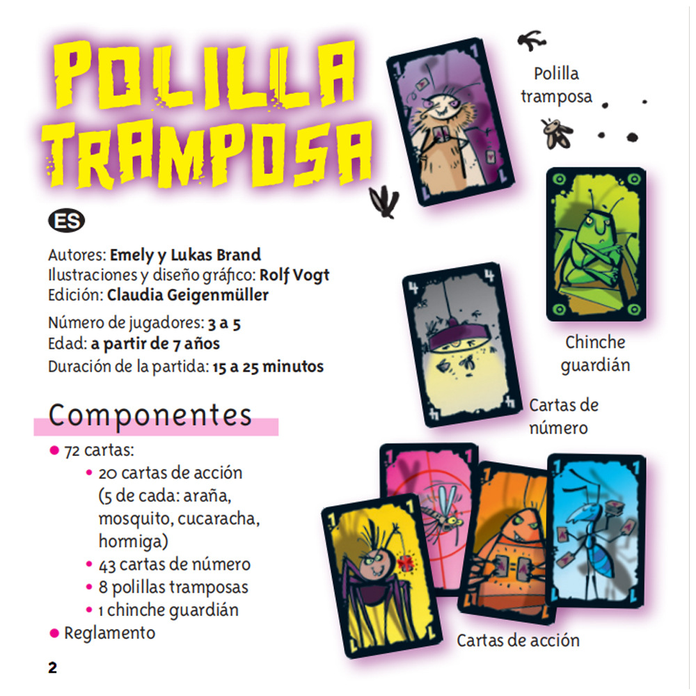 Polilla Tramposa Español トランプゲ - Party Games Juego のレビューと価格