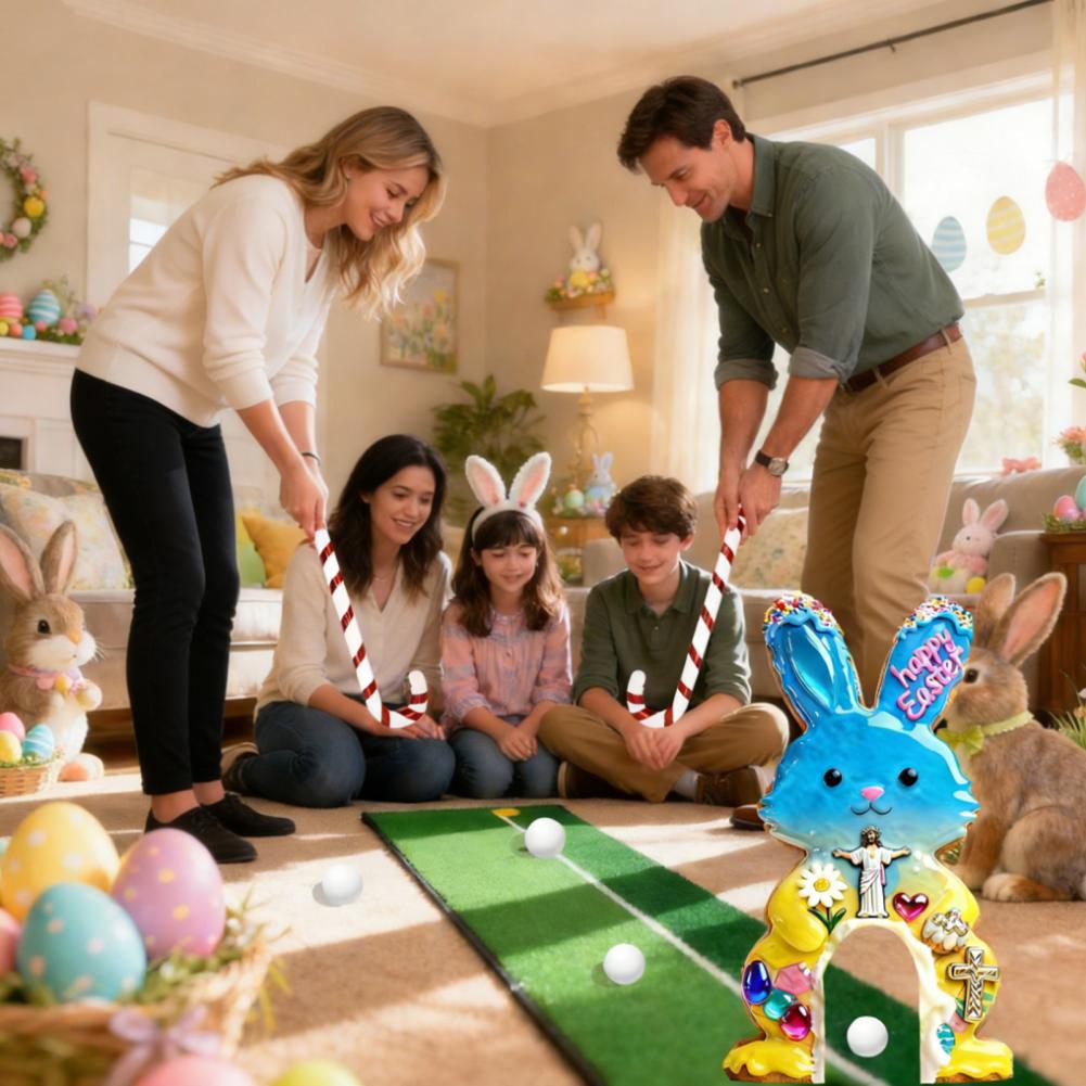 ファミリーゴルフゲーム イースターバニー ミニゴルフゲームセ - Party Games Easter For Family のレビューと価格