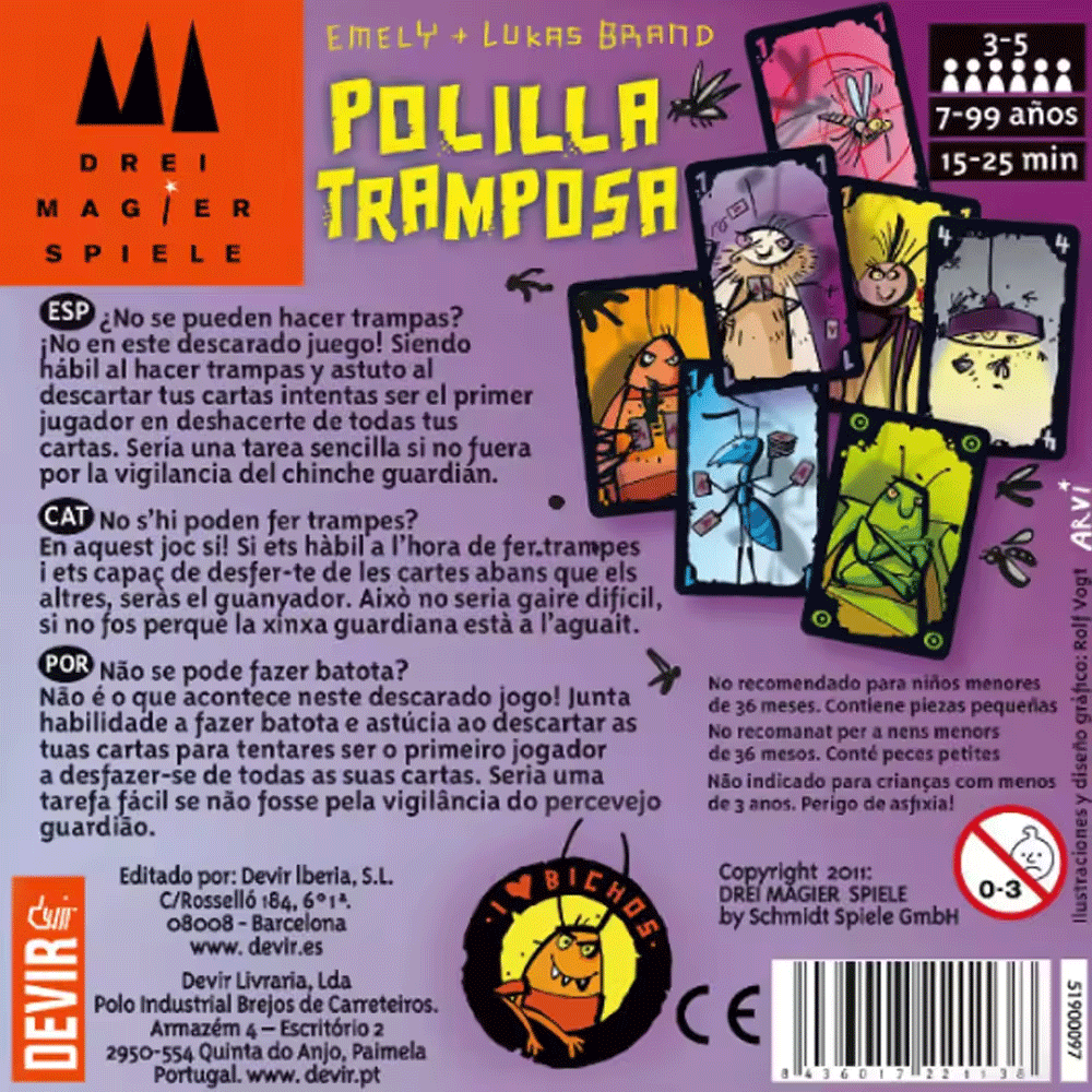 ポリラ・トラムポサ ボードゲーム 賢い悪党 カードゲーム 戦 - Party Games Juego のレビューと価格